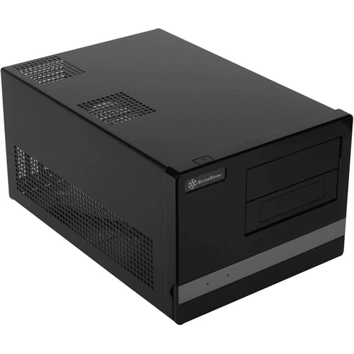 Корпус Silverstone SUGO (SST-SG02B-F): Матеріал передній панелі пластик