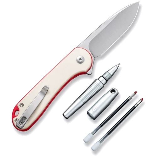 Нож Комплект Civivi StellarQuill Pen & Button Lock Elementum II Knife Combo Gift Pack C23049 (C23049): Тип ножа Складной