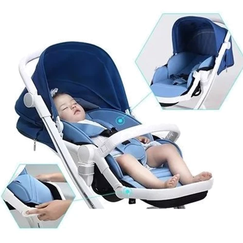 Універсальна коляска 2 в 1 Ibebe istop 13 Gloss (ib-is-13-gls): Можливість встановлення люльки есть