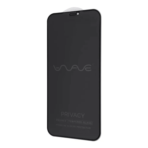 Защитное стекло для iPhone WAVE Tempered Glass Privacy Black for iPhone Xs Max/11 Pro Max