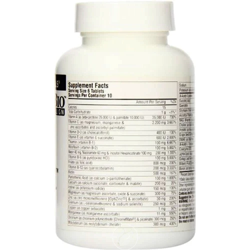 Source Naturals Elan Vital 30 tabs Мультівітаміни: Тип мультивітаміни