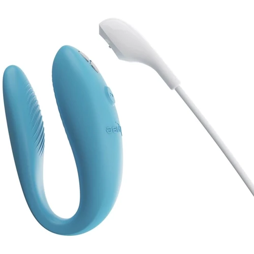 Смарт-вібратор для пар We-Vibe Sync GO Turquoise