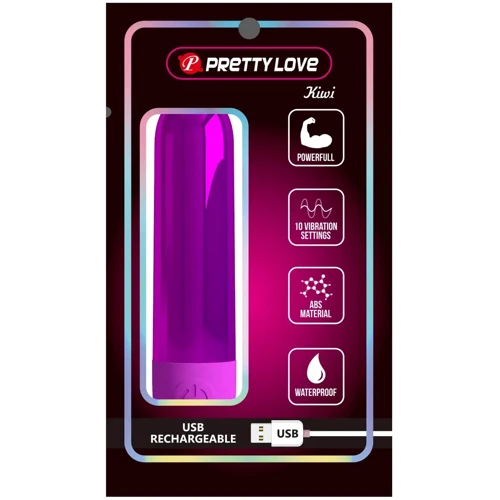 Вибропуля LYBAILE Pretty Love Kiwi Purple (BI-300091)