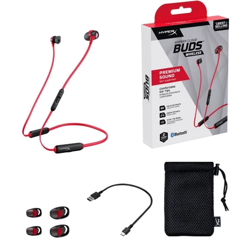 Навушники HyperX Cloud Buds (HEBBXX-MC-RD / G): Опір навушників (Ом) 65