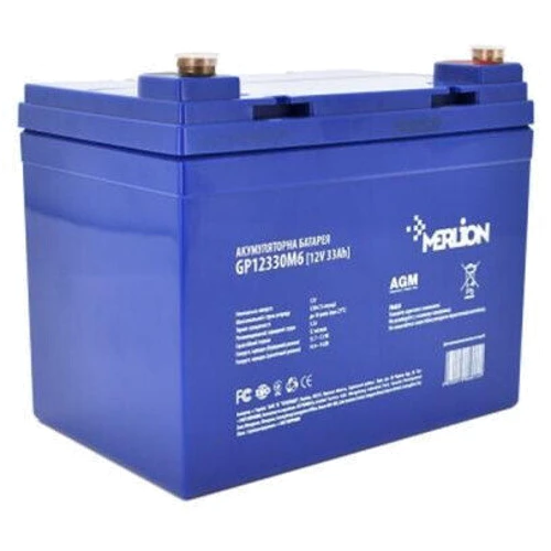 Merlion EURO AGM 12 V 33 Ah (MLTS12330M6)