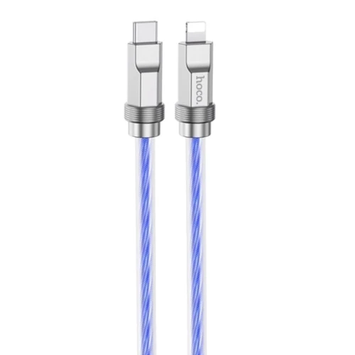 Кабель Hoco Cable USB-C to Lightning U113 Solid 20W 1m Blue