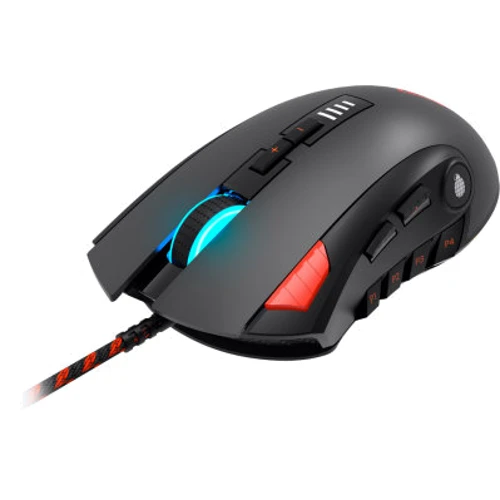 Мишка Canyon Merkava GM-15 USB Black (CND-SGM15): Тип сенсора оптический