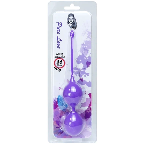 Вагинальные шарики Boss Series Pure Love Purple (3.6 см)