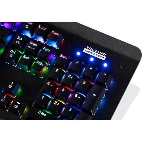 Клавіатура Modecom Volcano Hammer 2 RGB Removable Oute (K-MC-HAMMER2-U-RED-RGB-RU): Підключення проводное