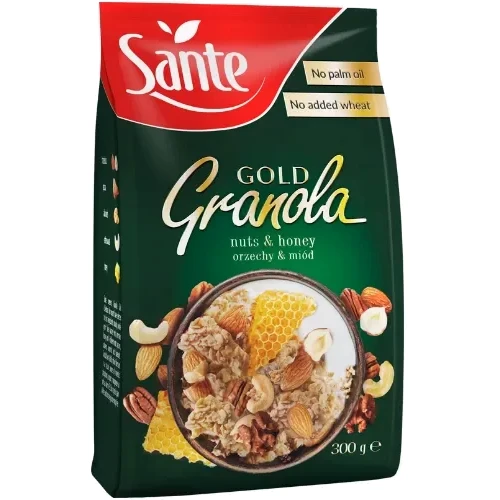Гранола Go On Nutrition Granola Gold 300 g /6 servings/Nuts&Honey