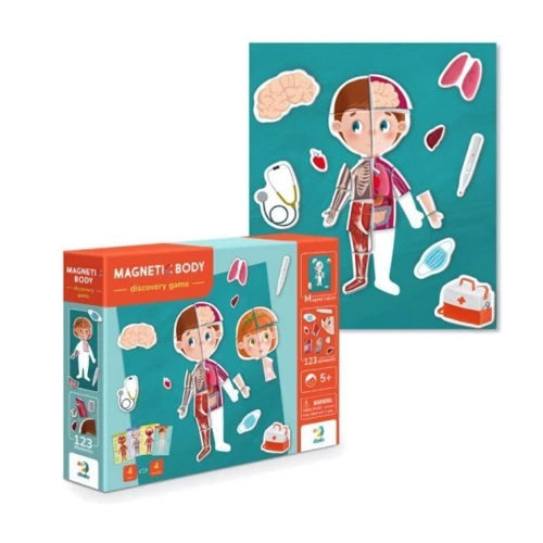 Розвиваюча магнітна гра Людське тіло DoDo 200220