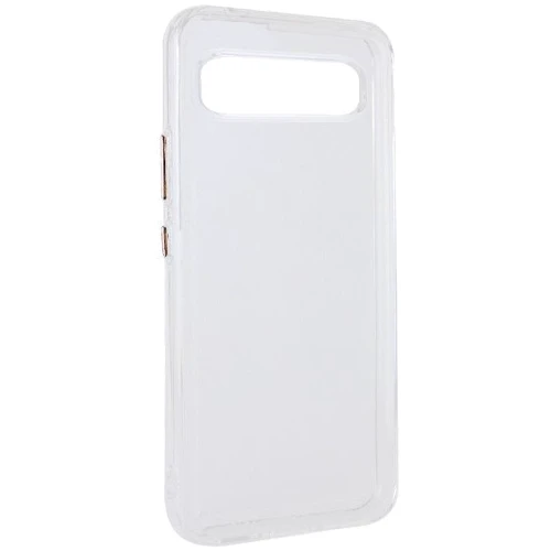 Чехол для телефонов Mobile Case TPU+PC Metal Buttons Clear for Google Pixel 6a: Совместимость Google Pixel 6a