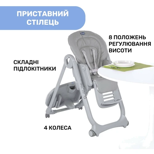 Стульчик для кормления Chicco Polly Magic Relax New (79502.05) фото 13
