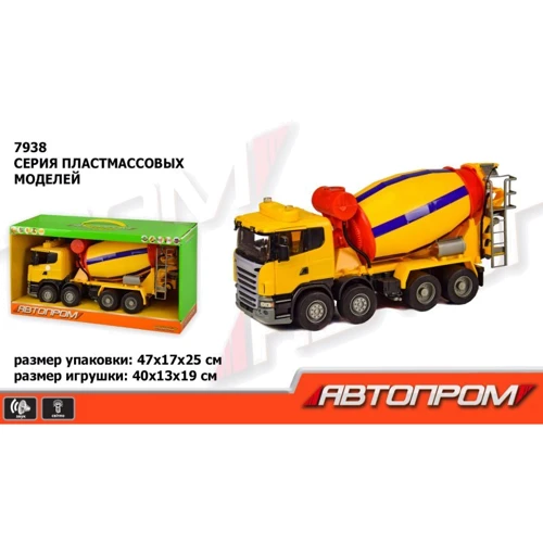 Машинка инерционная 7844B АВТОПРОМ, 1:12: Производитель АВТОПРОМ