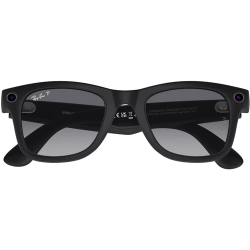 Смарт-очки Ray-Ban Meta Wayfarer Matte Black Frame Graphite Lenses size M (RW4006 601ST3 50-22) фото 5