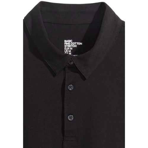 Поло H & M 1589904 M чорне: Вид Поло