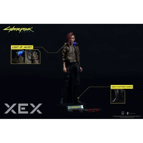 Игровая фигурка Коллекционная фигурка Pure Arts: Cyberpunk 2077 - V Female (PUREARTS-PA002CP) фото 13