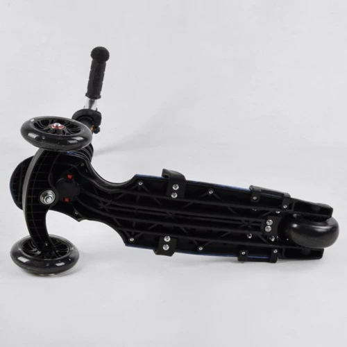 Самокат Best Scooter с защитным бампером черный (S 6233): Тип тормоза ножной