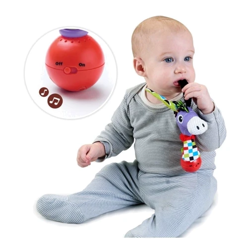 Погремушка музыкальная Yookidoo Ослик (90565)