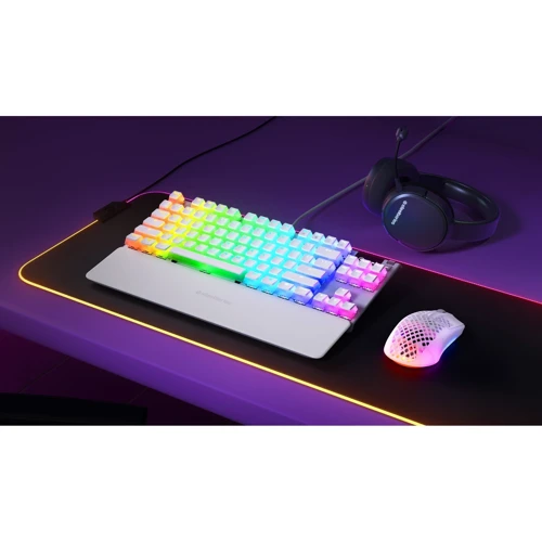 Клавіатура SteelSeries Apex 7 TKL USB Ghost (SS64656): Тип клавіатури игровая