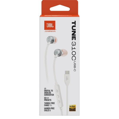 Наушники JBL Tune 310C White (JBLT310CWHT) фото 6