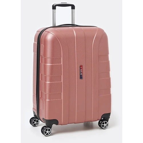 Чемодан Ricco Grande L розовый (T1ABS550rose-L): Фактура Матовая, Зернистая