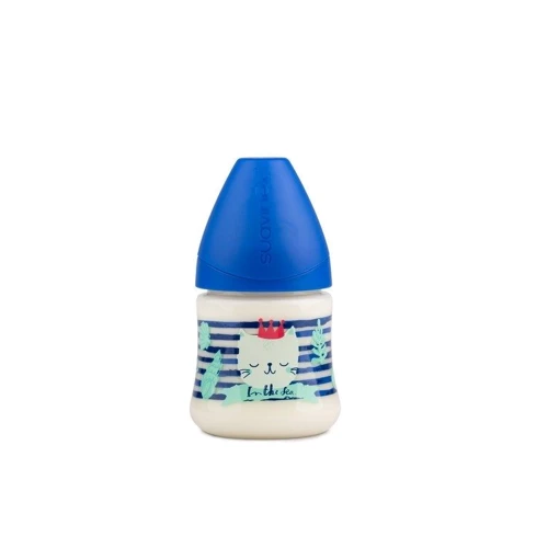 Пляшка Suavinex Морські історії, 150 мл, синій (303954)
