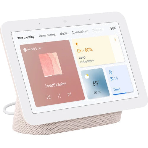 Контролер Google Nest Hub 2nd Generation Sand (GA02307-US) фото 2
