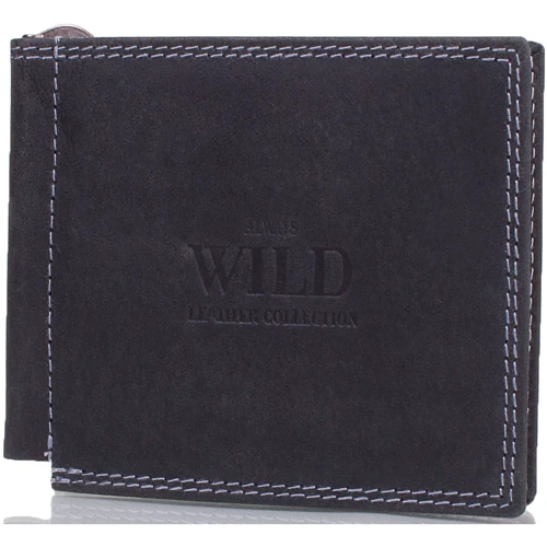 Мужской зажим для купюр Always Wild черный (DNKC2-MH-black)