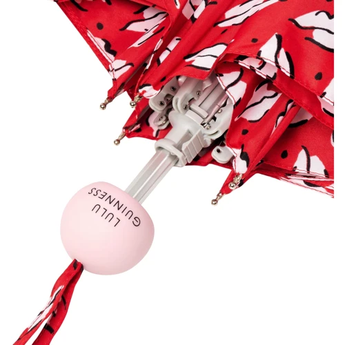 Женский зонт механічний Fulton червоний (FULLG869-Beauty-Spot): Фасон Складаний (3 додавання)