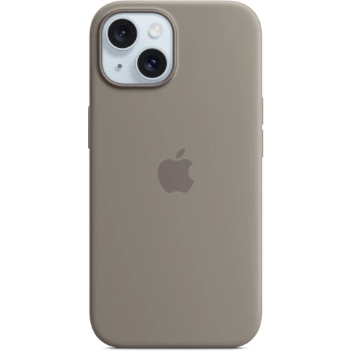 Чехол для iPhone Apple iPhone 15 Silicone Case with MagSafe - Clay (MT0Q3ZM/A)