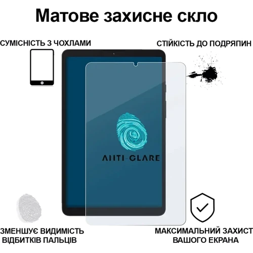 Аксессуар для планшетных ПК BeCover Tempered Glass Matte Anti-Glare for Samsung X115 Galaxy Tab A9 (713439)