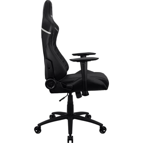 Кресло для геймеров Aerocool ThunderX3 TC3 All Black: Оснащение С колесиками, С крестовиной, Поясничный валик, Подголовник, Подлокотники, Механизм качания