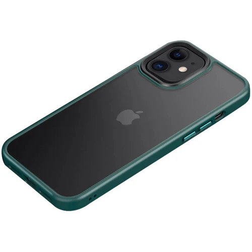 Чехол для iPhone Mobile Case TPU+PC Metal Buttons Green for iPhone 11: Цвет зеленый