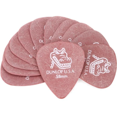 Медиатор Набор медиаторов DUNLOP 417P.58 GATOR GRIP STANDARD PLAYER'S PACK 0.58: Толщина  Тонкие (0.25 - 0.65 мм)