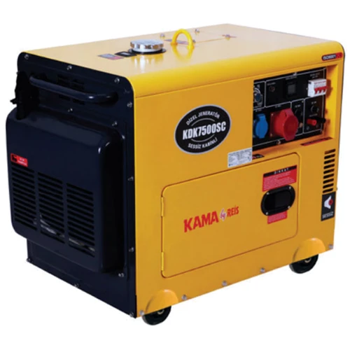 Генератор дизельный KAMA KDK7500SC, 6.9KVA
