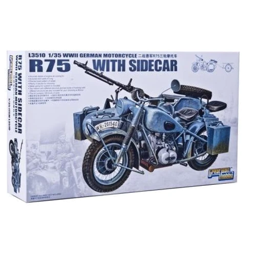 Мотоцикл Mars Models с коляской BMW R75