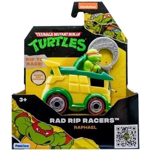 Ігрова фігурка TMNT Funrise Черепашки-ніндзя Гонщик з лаунчером Рафаель (71020): Стать Унисекс