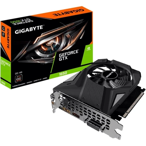 Видеокарта GIGABYTE GeForce GTX 1650 D6 OC 4G rev. 2.0 (GV-N1656OC-4GD 2.0)