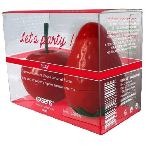 Розпродаж! Набір збудливого крему для сосків EXSENS Lets Party 2х8 мл: Тип крем