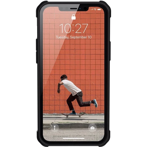 Чехол для iPhone Urban Armor Gear UAG Metropolis LT FIBR Black (11236O113940) for iPhone 12 Pro Max: Цвет черный