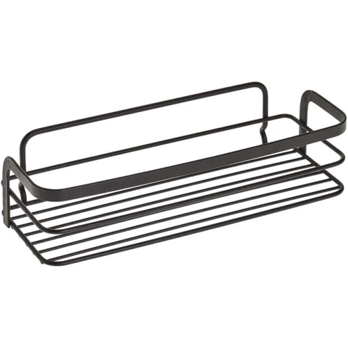 Полка Metaltex 26x10x6 см черная покрытие Touch-Therm Origin Lava (401104)