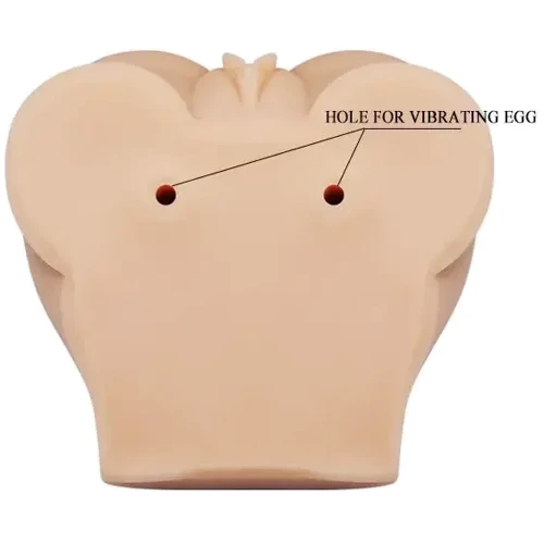 Мастурбатор с вибрацией LYBAILE Crazy Bull Masturbator Vagina and Ass Vibrating Flesh