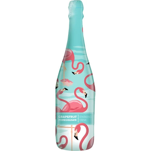 Детское шампанское Vitapress Flamingo грейпфрут-гранат 0.75 л (5999883580752)