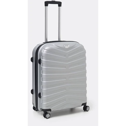 Валіза Ricco Grande L silver (T15002silver-L): Матеріал Пластик