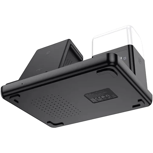 Зарядное устройство Hoco Wireless Charger CQ9 Crown 15W 3in1 Black for iPhone 16 I 15 I 14 I 13 I 12 series: Тип беспроводное