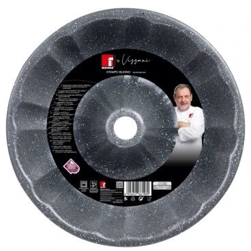 Форма для выпечки кекса Bergner By vissani 24х8 см (BG-37162-GY-IT): Крышка Нет