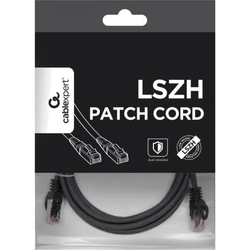 Cablexpert 2м S/FTP CU cat 6A (PP6A-LSZHCU-BK-2M) фото 3