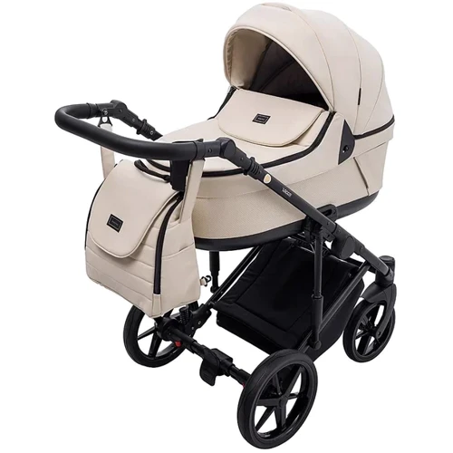 Коляска 2 в 1 Adamex Locco Eco SA-8 бежевый (681029): Тип коляски Универсальная коляска (2-в-1)