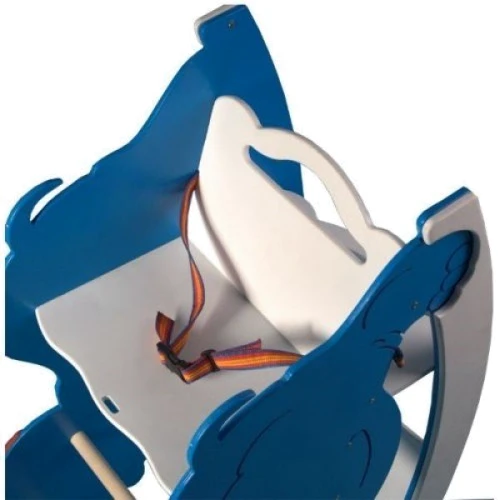 Стульчик для кормления с качалкой и столиком - Слоник